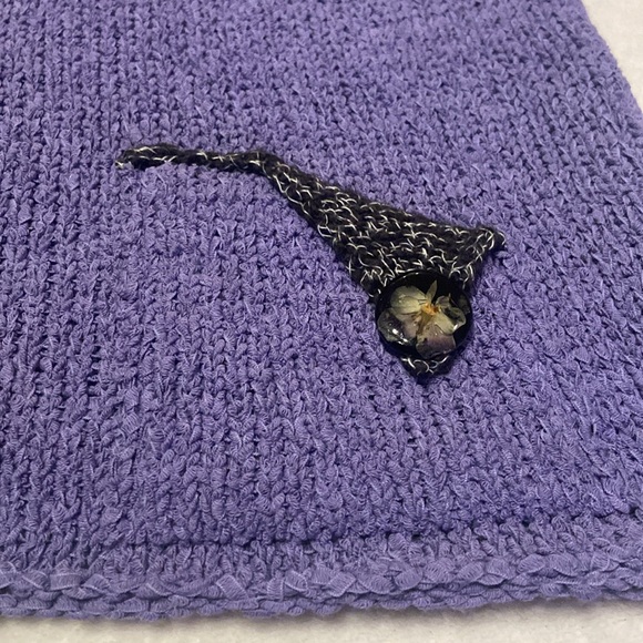 VINTAGE ANI BARRIE Size S Button Down Sweater - Picture 9 of 11